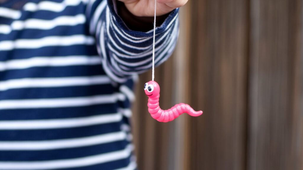 worm on a string
