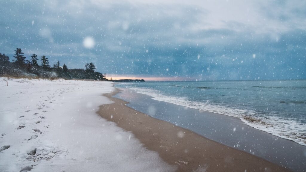 Snow on the Beach lyrics