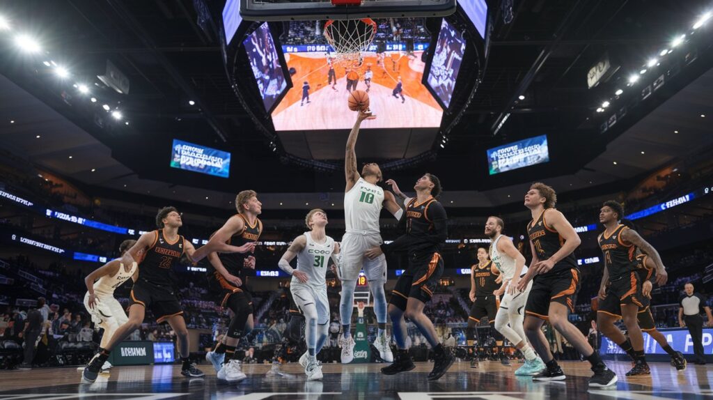 Oregon Ducks Men's Basketball vs. SDSU Basketball Match Player Stats