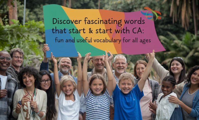 Words That Start With Ca