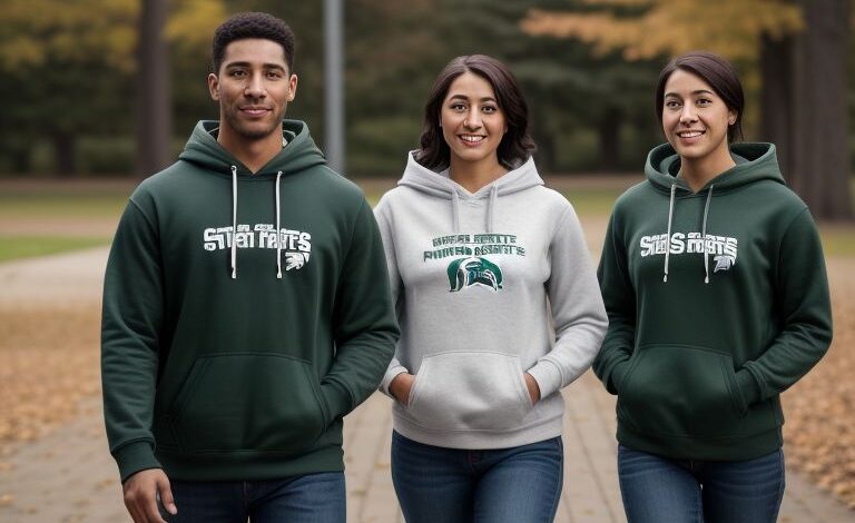 michigan state hoodie​