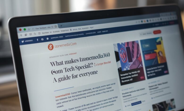 izonemedia360.com Tech